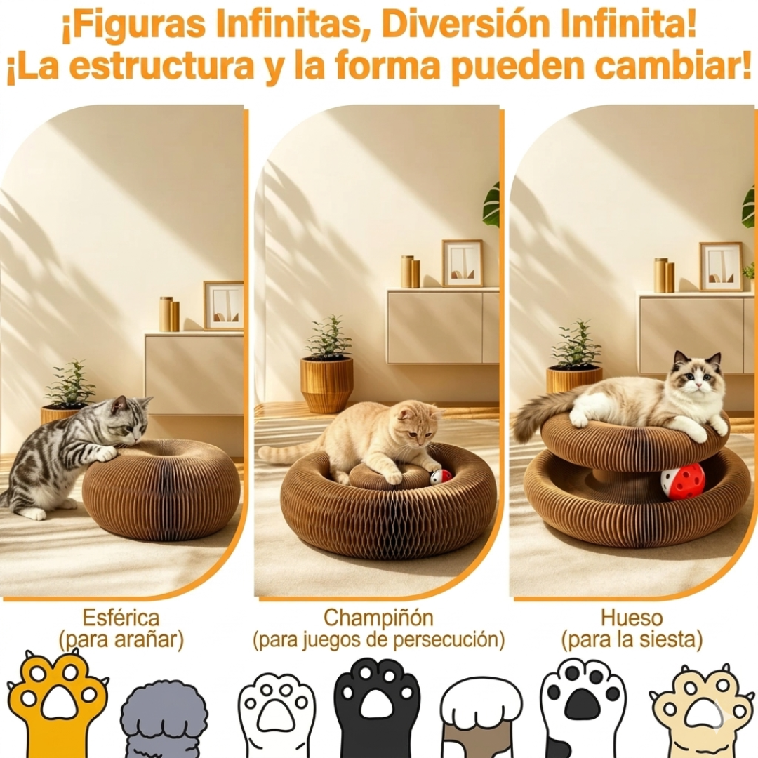 Rascador interactivo "Katty Motion"